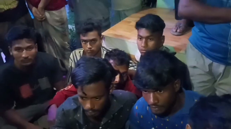 ঝালকাঠিতে ডাকাতির গুজব রটিয়ে নির্মাণশ্রমিদের গণপিট...