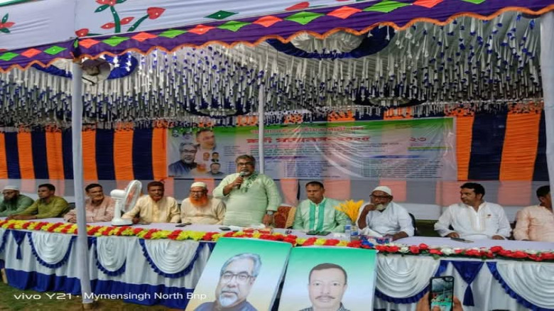 গামারীতলায় বিএনপির কর্মী সমাবেশে জনস্রোত, প্রিন্সে...